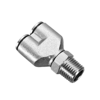 MPX y type male thread metric air hose fittings