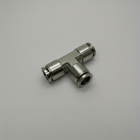 MPUTS 316 stainless steel push fit union tee tube fittings