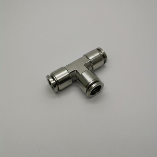 MPUTS 316 stainless steel push fit union tee tube fittings