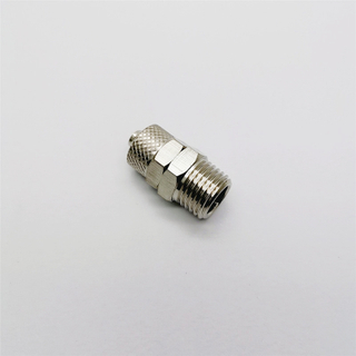 RPC rapid male thread straight screw fittings two touch fittings
