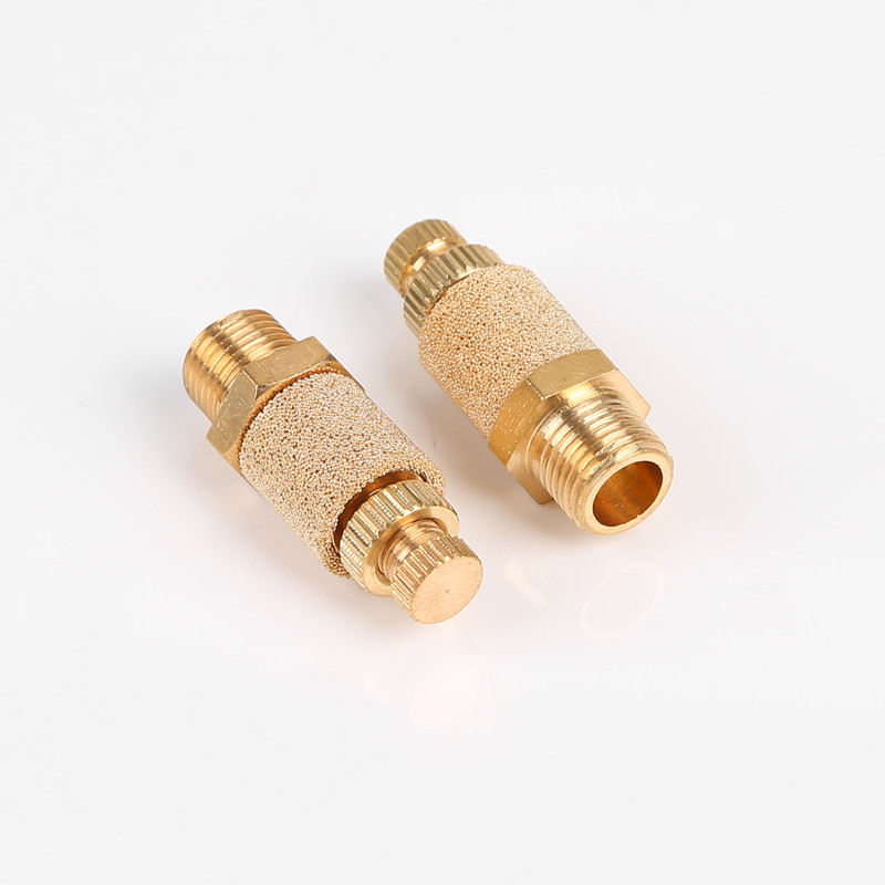 BESL flow control pneumatic brass breather throttles